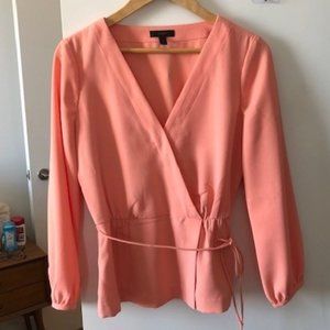 J.Crew Faux Wrap Blouse